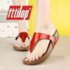 Female Shoes Rubber - Red