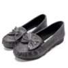 Spring and autumn flat women's shoes - Grey