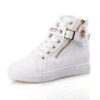 Urban Faux Leather Girl Sneakers - White