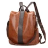 trendy fashion ladies backpack - khaki