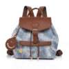 High-end shoulder bag female - Blue