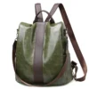 trendy fashion ladies backpack - Green