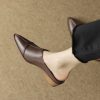 Box Heel BOXH433 - Brown