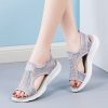 Balance heel BH585 - grey