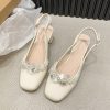 Box Heel BOXH581 - Milky