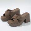 Box Heel BOXH508 - Brown