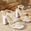 Box Heel BOXH572 - White