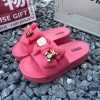 Slipper SL644 - Rose red