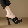 Pencil Heel PH355 - Black