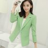 Jacket JK047 - Bean green