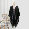 Shawl 36 - Color edge-black