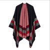 Shawl 21 - Four stripes-black