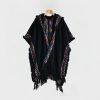 Shawl 36 - Scattered Edges-Black