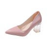 BOXH749 box heel - pink