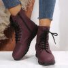 Boots BT211 - Wine red