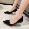 BOXH749 box heel - Black