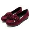Spring and autumn flat women's shoes - Purple