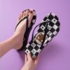 Slip-Free Princess Flip-Flops - Black