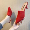 Pencil Heel PH125 - Red