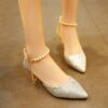 Pencil Heel PH217 - Silver
