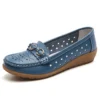 Loafer & Cades LF531 - Light Blue Hollow