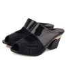 Box Heel BOXH052 - Black