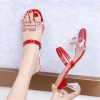 Pencil Heel PH304 - Red