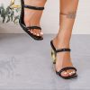 Pencil Heel PH368 - Black