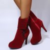 Pencil Heel PH063 - Red
