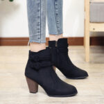 PlushStep Faux Leather Ankle Boots - Image 3