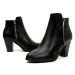 women's winter ladies high heels shoes - Image 4