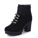 BattleTrek Faux Combat Boots - Image 6