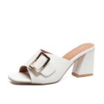 Step into Summer middle-heeled slippers - Image 3