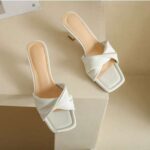 Vegan Leather Platform Girl Heels - Image 2