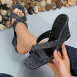 Cosmic Charm Faux Leather Kitten Heels