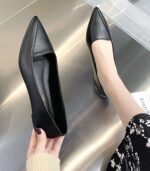 FlexRun Faux Leather Sneakers