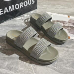 Enchanted Star Faux Leather House Slippers