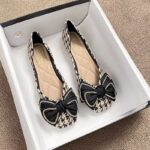 Houndstooth single shoes for women - Image 2