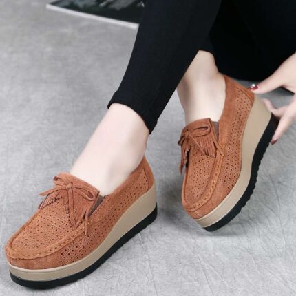 Trendy Vegan Leather Sneakers