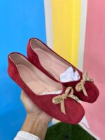 Glimmer Shine Faux Leather School Shoes