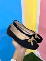 Glimmer Shine Faux Leather School Shoes - Image 3